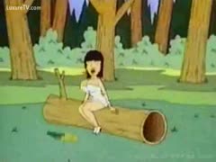 Bugs Bunny gets lucky and copulates his unfaithful, breasty wife.